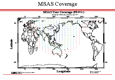 MSAS Coverage Map